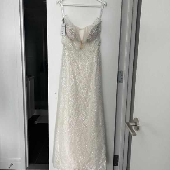 NEW Oksana Chorna Cornelia Beaded Wedding Dress - Picture 2 of 8